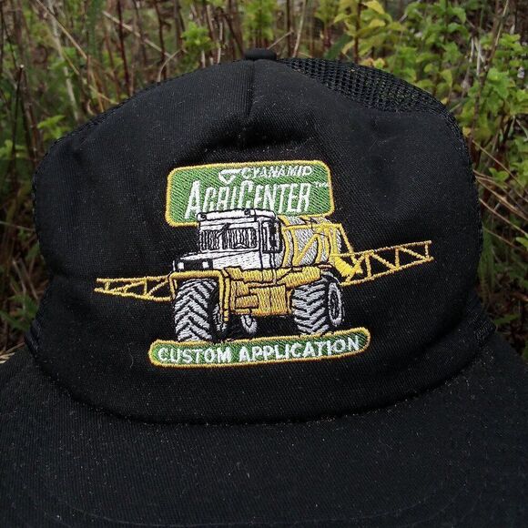 Deadstock Vintage Cyanamid Agricenter Custom Applicator Snap Back Trucker Hat - Picture 2 of 7
